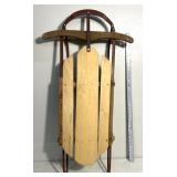 Vintage snow sled