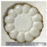 Egg service tray