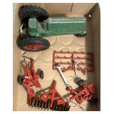 Slim-toy tractor Lansing, Iowa egg toy attachments