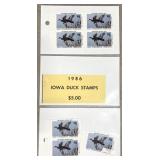 1986 Iowa duck stamps