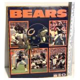 The Bears wall hanging clock