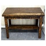 Unique table/desk, one drawer/some ware