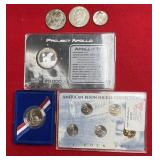 US coins/tokens, see description