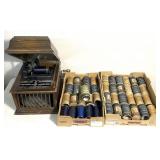 Thomas E Edison Amarla/with record tubes