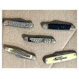 5 pocket knives