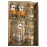 A&W collectible mugs and glasses
