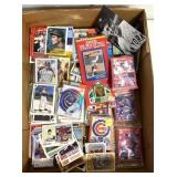 Variety of baseball cards