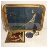 Religious prints/figurine/plaque