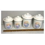 Kitchen canisters treasure craft/aunt M collection