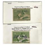 Migrating birds hunting stamps 1957/1957