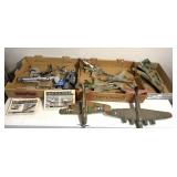 Model airplanes some parts missing