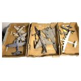 Model airplanes some parts missing