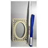 Vintage plastic wall hanging frame/the black