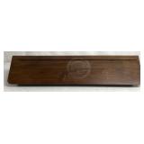 32 inch wide wall hanging shelf/water stain