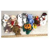 10 ty beanie babies