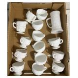Milk glassware