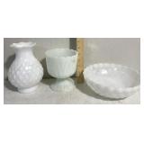 Milk glassware