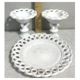 Milk glassware