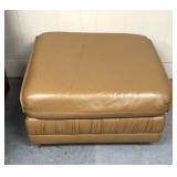 Leather hassock  matches with sofa