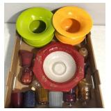 Colored glassware