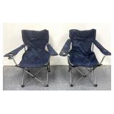 2 camping chairs