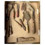 Vintage wooden handle tools
