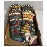 Christmas tin stockings
