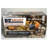 Smart gutter cleaner