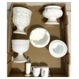Milk glassware