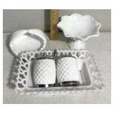 Milk glassware