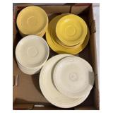 Fiestaware/ some have chips and ware