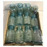 Blue Ball mason jars