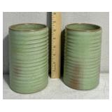 Frankoma ripped vace/cups