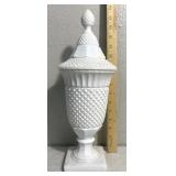 Westmoreland White Milk Glass Covered