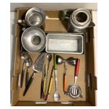 Vintage Kitchen-bar utensils tins