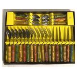 Stainless steel bamboo serviceware