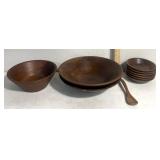 Wooden bowls