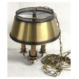 Vintage hanging light fixture