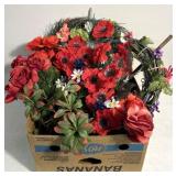 Artificial flowers/wreth