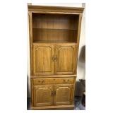 36" x 80ï¿½ cabinet/hutch with light