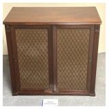 mid-century high-fidelity speaker cabinets