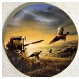 ï¿½Evening surpriseï¿½ 349A Terry Redlin plate/pheasan