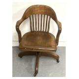 antique wooden Banker