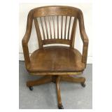 antique wooden Banker