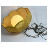 Retro hanging light fixture
