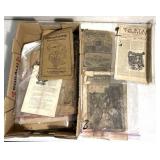 Vintage 1907, 1900, 1906 newspaper