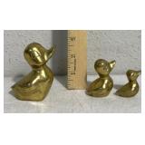 Brass ducks