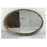 Mirrored jewelry holder 14 inches wide