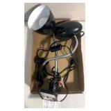 Two desk lamps