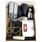 Electronics/speakers/remotes/phones